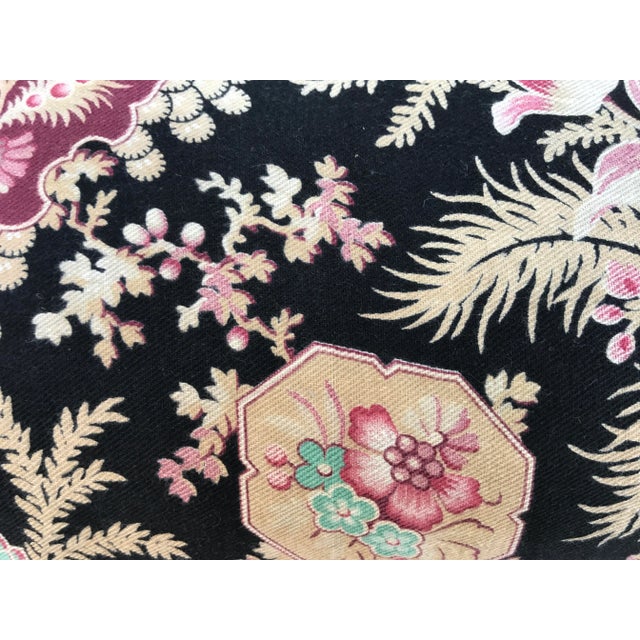French Victorian Floral Body Pillow For Sale - Image 9 of 9