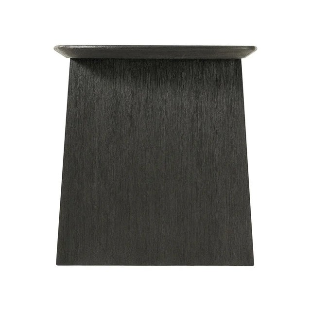 Wood Dark Oak Desk For Sale - Image 7 of 8