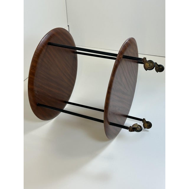 Bar Trolley attributed to Campo e Graffi for Disegno Graffi Home, 1960s For Sale - Image 4 of 9