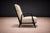 Mid-Century Modern Armchair in Black Hardwood & Chenille, Giuseppe Scapinelli, 1950s - Lot 584 For Sale - Image 3 of 12