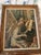 1950s Oil Painting Unbranded Ornate Wood Gold Frame For Sale - Image 4 of 6