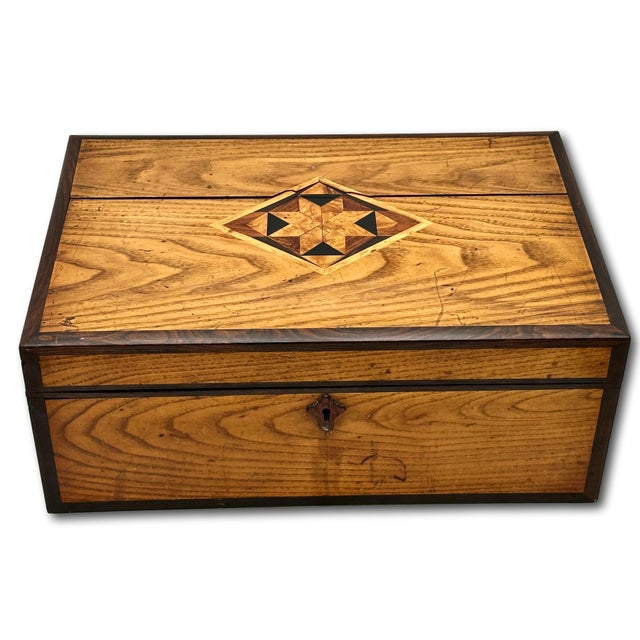 This Really is an Absolutely Beautiful Antique American Document Box. Circa Mid to Late 19th Century - Approx 1870s....