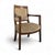 Upholstered Wood Consulate Armchair For Sale - Image 5 of 5