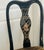Textile Gorgeous Mackenzie Childs Style 4 Chairs Black Lacquer TigerBrocade For Sale - Image 7 of 11