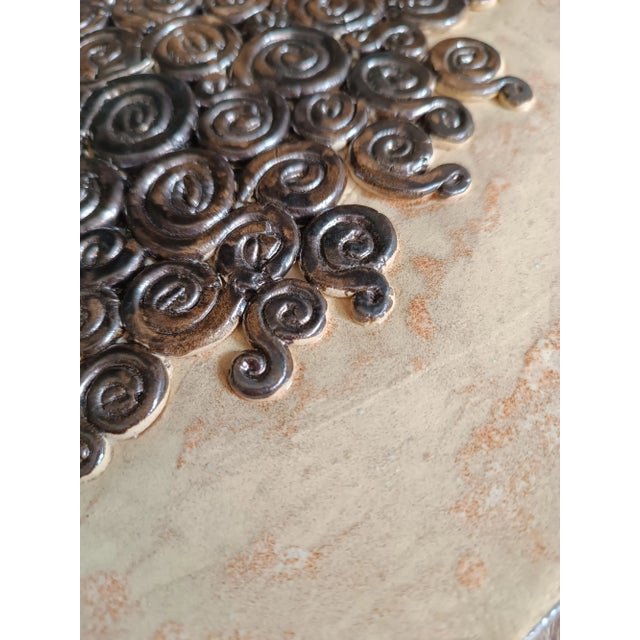 Contemporary Curly Plate by Daniela Proietti For Sale - Image 3 of 11