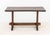 Baroque Style Walnut Trestle Table, 19th century. 28" H x 50.75" W x 21.75" D. Provenance: From a 45 East 62nd Street...