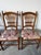Vintage Italian Country French Provincial Wheat Sheaf Back Dining Chairs – Set of 6 For Sale - Image 9 of 12