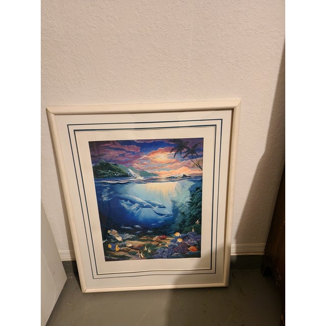 Coastal 1990s Homecoming Original Serigraph by Andrew Francis For Sale - Image 3 of 5