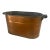 Rustic European Vintage Copper Boiler Wash Bucket For Sale