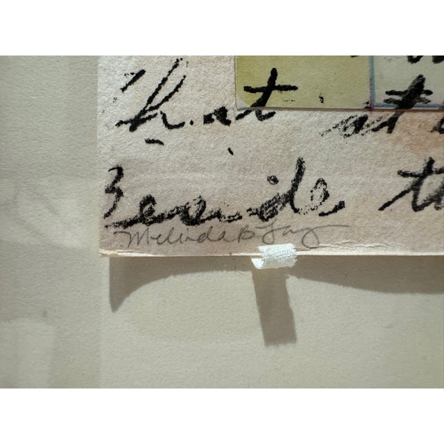 Alicia Bailey & Melinda Lag “Tree” Signed Mixed Media Print 2008 Framed For Sale - Image 4 of 9