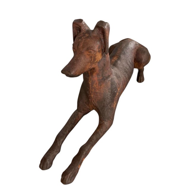 Add a sense of classic elegance and quiet companionship to your home or garden with this impressive cast iron sculpture of...