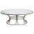 Art Deco Garden Table by Leinfelder in Zinc and Glass For Sale - Image 11 of 11