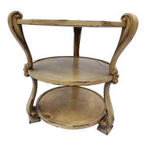 Late 20th Century Hickory Chair Co. 3 Tier Accent Table