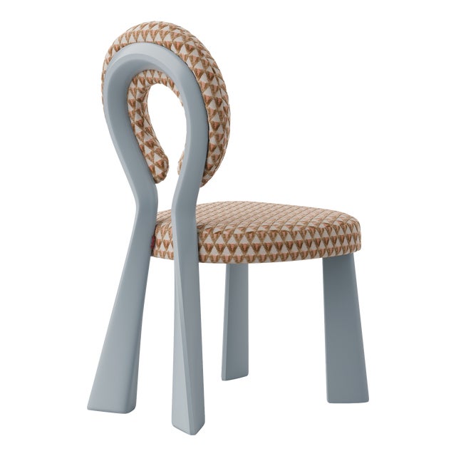 Mary Dining Chair with Wood or Lacquered Legs by Ottiu For Sale