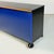 Black Modern Italian Blue Black Wood Sideboard attributed to Umberto Asnago for Giorgetti, 1982 For Sale - Image 8 of 18
