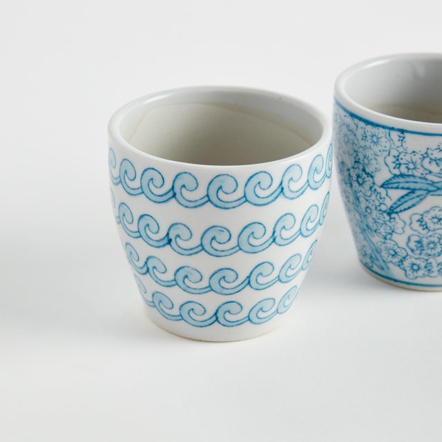 Monarch Mini Flower Pots, Set Of 6 For Sale In Chicago - Image 6 of 7