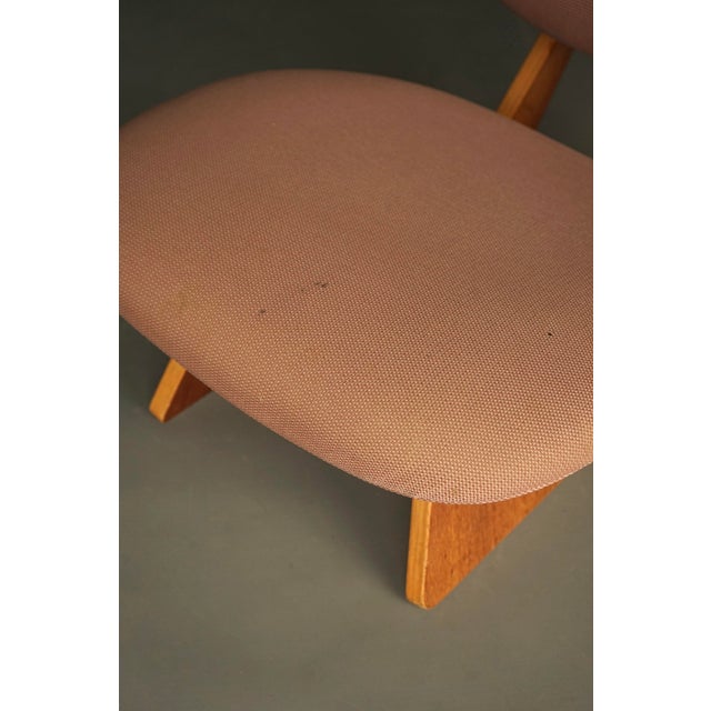 Model 5016 Low Chair by Junzo Sakakura and Daisaku Cho, 1970s For Sale - Image 6 of 18