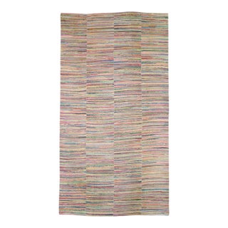 Galerie Shabab Collection Vintage American Rag Rug For Sale