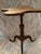 Late 18th Century 1785 American Furniture Connecticut Heritage Investment Piece American Federal Cherrywood Scallop-Top Candlestand Circa 1785 Connecticut For Sale - Image 5 of 9