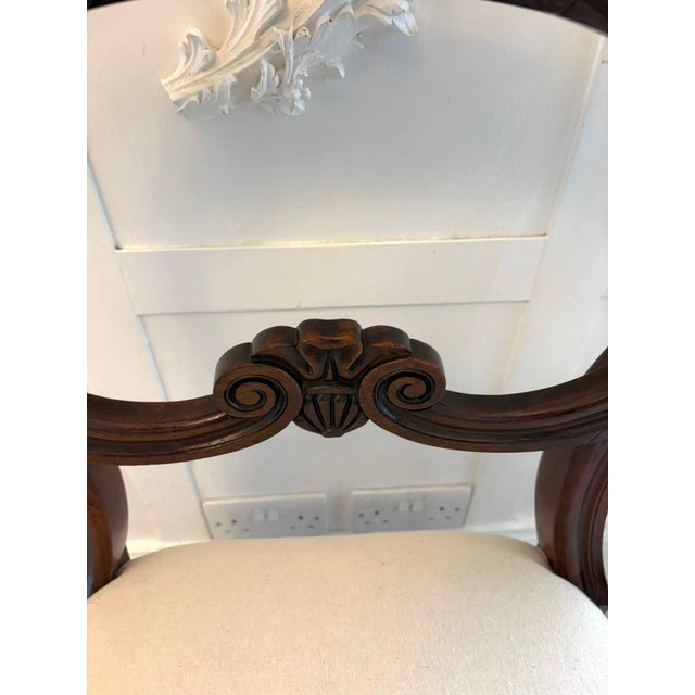 English Regency Carved Mahogany Dining Chairs, 1830s, Set of 10 For Sale - Image 10 of 15