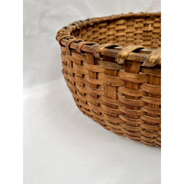 Mid 20th Century Vintage French Boulangerie Proofing Basket For Sale - Image 4 of 10