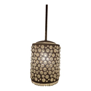 1950's Rupert Nikoll Hanging Bubble Lamp For Sale