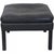 1990s Model 2202 Ottoman in Black Leather by Børge Mogensen, 1990s For Sale - Image 5 of 9