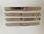 Midcentury Stanley Roberts Stainless Dinner Knives S/4 For Sale In New York - Image 6 of 6