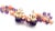 1980s Pair of Cartier Rose Gold Coral Amethyst Diamond Delices De Goa Earrings For Sale - Image 10 of 17