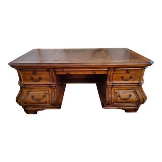 Michael Amini Bombe Executive Desk C1990s For Sale