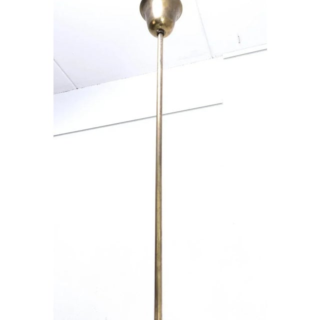 Italian Brass Pendant Lamp, 1950s For Sale - Image 6 of 8
