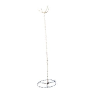 Vintage Chain Link Coat Rack For Sale