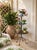 Vintage 3-Tier Dark Bronze Metal Plant Stand & Tiered Display Tower For Sale - Image 10 of 12