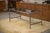 Gray Desk in Brushed Stainless Steel and Black Smoked Glass, 1980s For Sale - Image 8 of 12