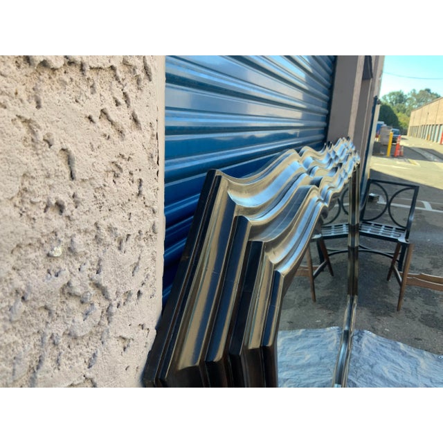 2000 - 2009 Large Designer Mirror For Sale - Image 5 of 10