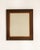 19th Century 19th Century France Brown Wood Mirror For Sale - Image 5 of 8