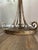 Metal Vintage Gilt-Toned Metal Coat and Hat Rack For Sale - Image 7 of 7
