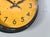 Vintage English Factory Clock, 1930s For Sale - Image 3 of 9