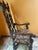Antique Gothic Jacobean Style Carved Ornate Walnut Throne Accent Chair For Sale - Image 6 of 11