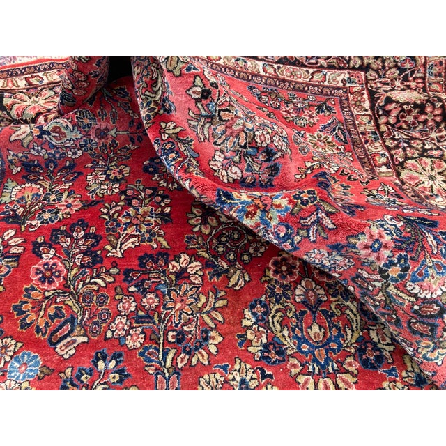Vintage Sarouk Rug, 1920s For Sale - Image 17 of 18
