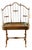 Antique Console Table Featuring Ornate Arched Frame For Sale