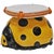 Italian Ladybug Ceramic Stool For Sale