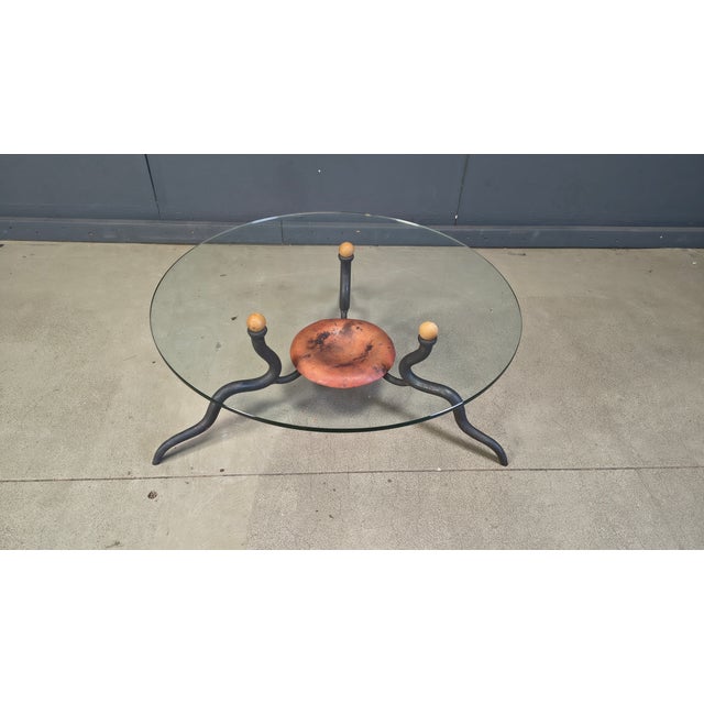 Wrought Iron Coffee Table from DAB, Netherlands, 1970s For Sale - Image 9 of 11