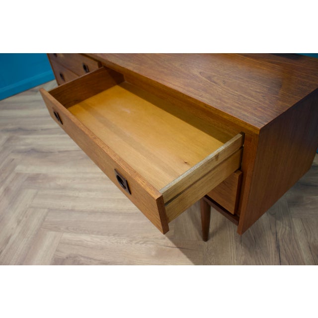 Teak Dressing Table or Chest from Wrighton, 1960s For Sale - Image 6 of 9