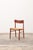 A beautiful dining room or side chair, produced by Glyngore Stolefabrik in Denmark around 1960. This beautiful, teak...