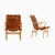 Set of Easy Chairs in Birch and Leather by Bruno Mathsson, 1968 For Sale - Image 9 of 9