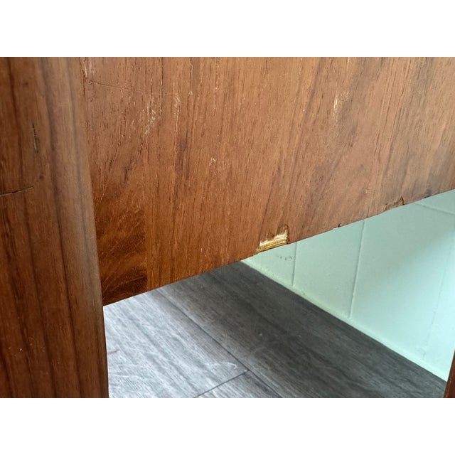 Mid-Century Modern Scandinavian Style Teak Chest of Drawers, 1950s For Sale - Image 14 of 18