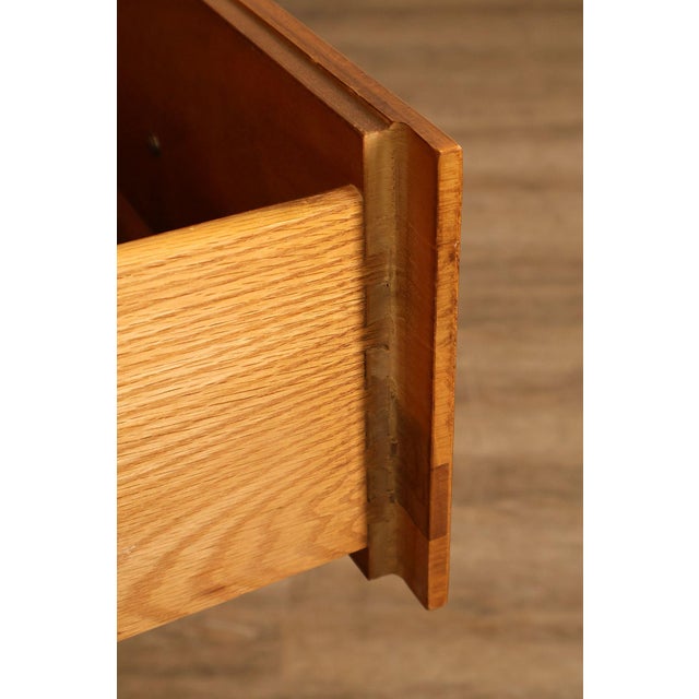 Mid Century Modern Walnut Tall Chest of Drawers For Sale In Philadelphia - Image 6 of 18