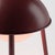 HELMET Rechargeable Cordless LED Table Lamp, 3-Levels Brightness Touch Sensor Control, Oxblood For Sale - Image 10 of 14