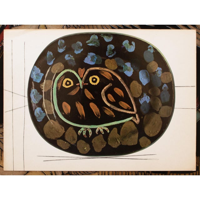 1955 Set of 15 Prints of Picasso's Ceramic Platters For Sale - Image 11 of 18